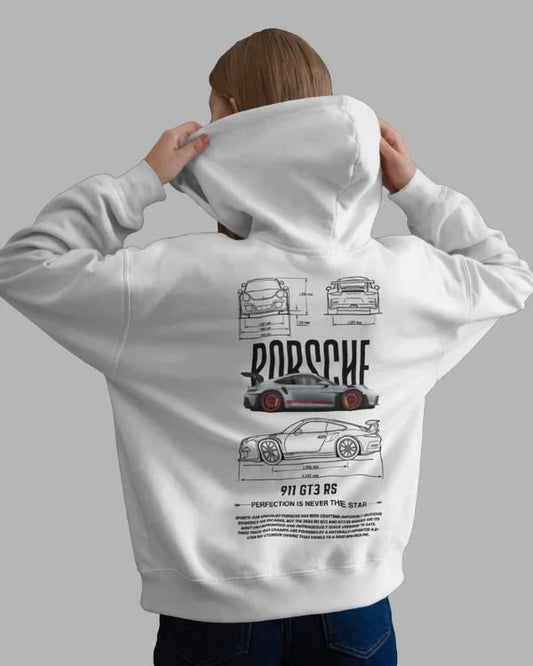 Porsche printed hoodie